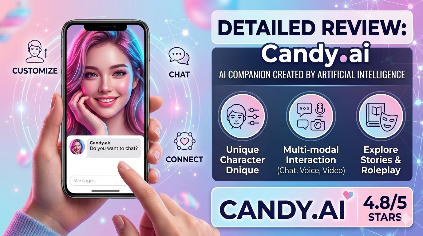 High-quality, hyper-realistic AI generated character from Candy AI interface